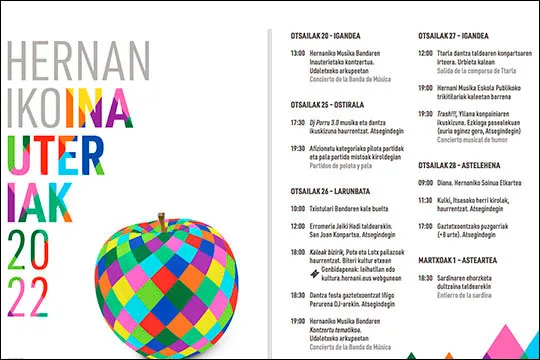 Programa de Carnavales de Hernani 2022