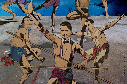 "Lorca, Dalí, Buñuel. Aborígenes"