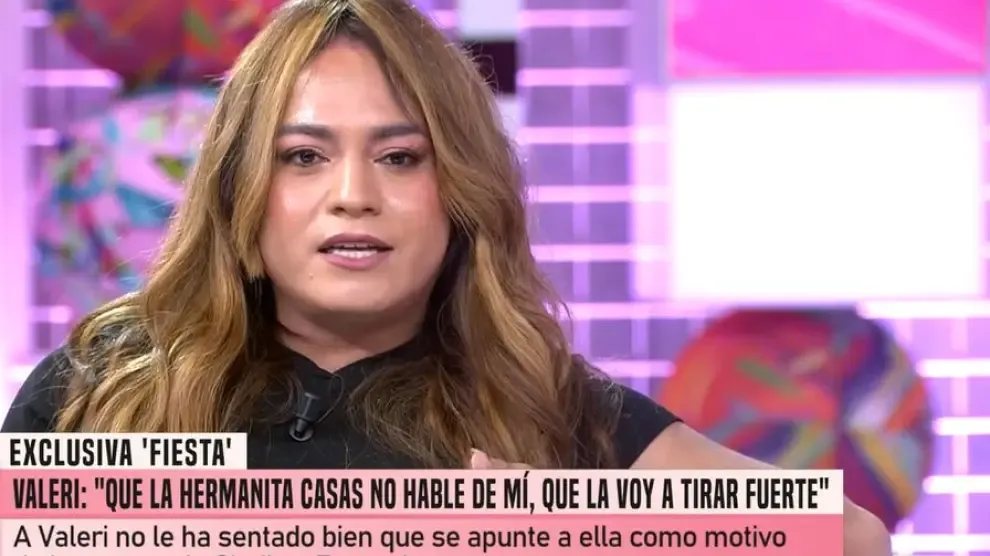 Valeri acude a televisión para cargar contra Escassi: "Trata a las mujeres como muñecos"