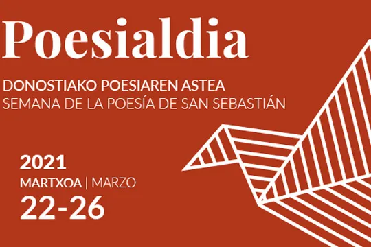 Poesialdia 2021 - Semana de la Poesía de San Sebastián