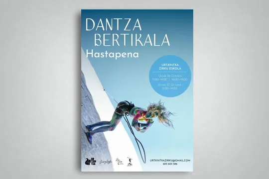 "Danza vertical: iniciación"