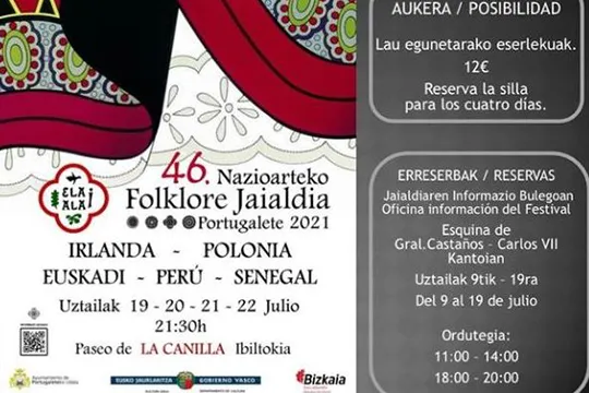 Festival de Folklore de Portugalete 2021