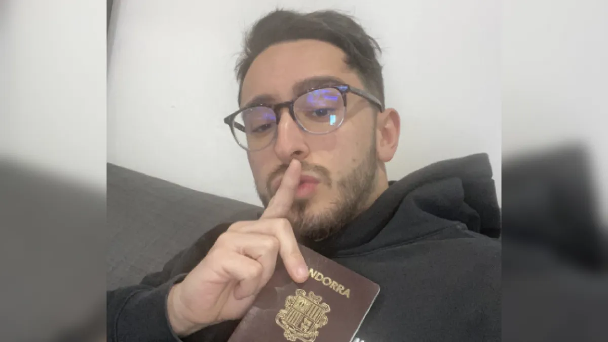 Spursito, el 'youtuber' andorrano que vive y tributa en España: "Tengo algo que vosotros no podéis tener"