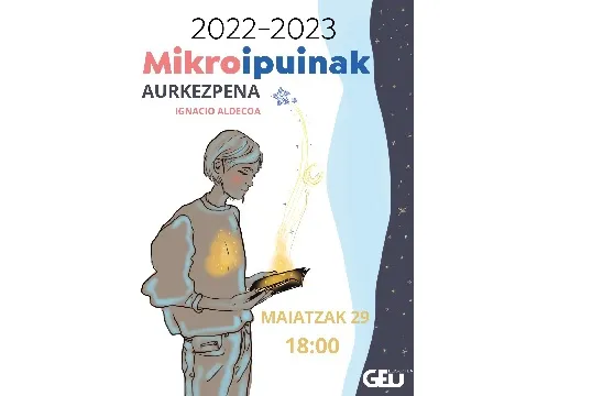 "Mikroipuinak 2022-2023" liburuaren aurkezpena