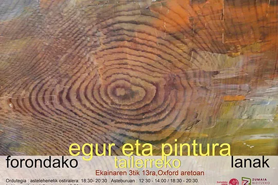 "Forondako pintura eta egur tailerrak"