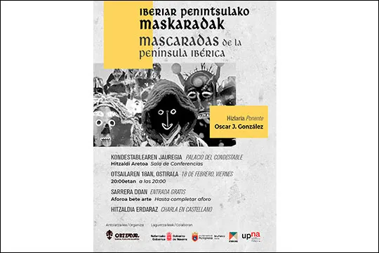 Presentación del libro "Mascaradas de la península ibérica" por su autor Oscar J. González