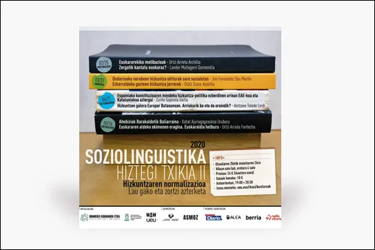 "Soziolinguistika Hiztegi Txikia II": Zuriñe Gojenola y Aintzane Toledo, sobre el contexto