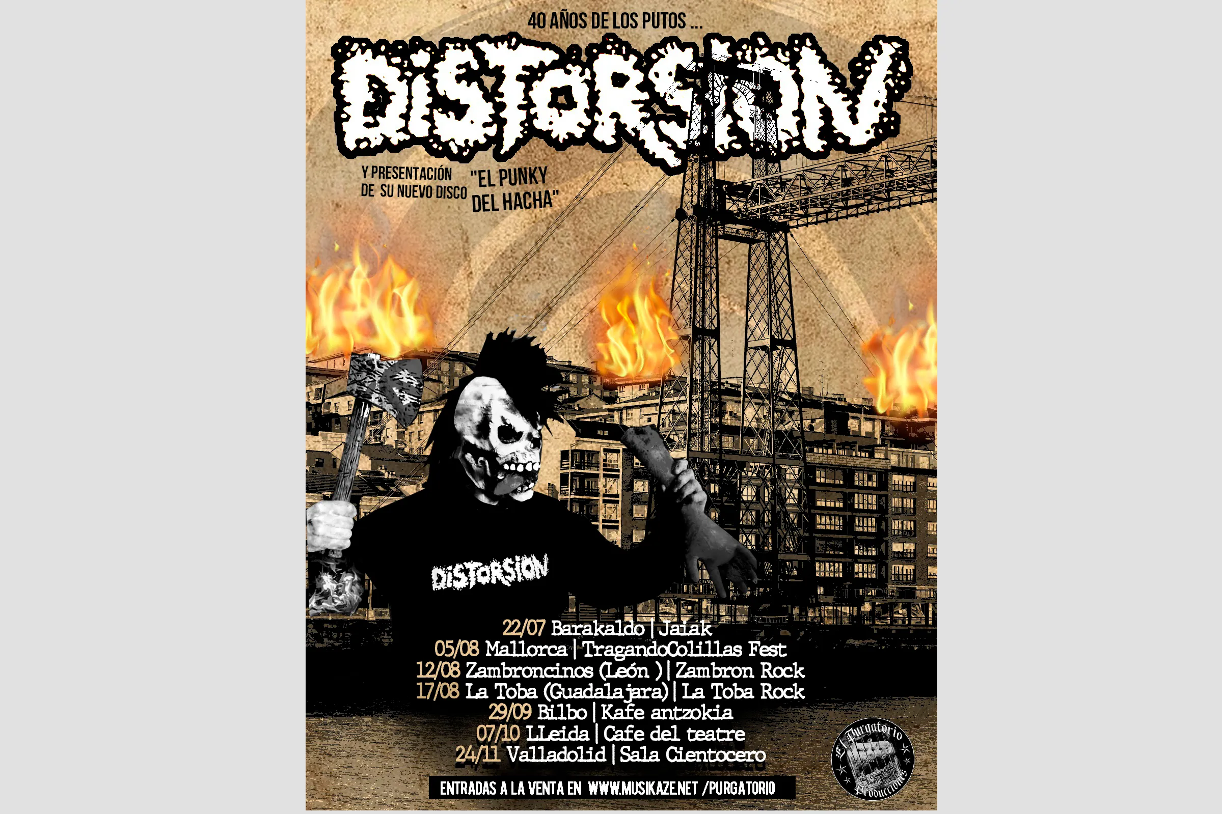 Distorsión «40 años» + Arpaviejas