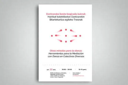 "Otras miradas para la danza: Herramientas para la mediación con danza en colectivos diversos", sesión formativa impartida por Inés Aubert