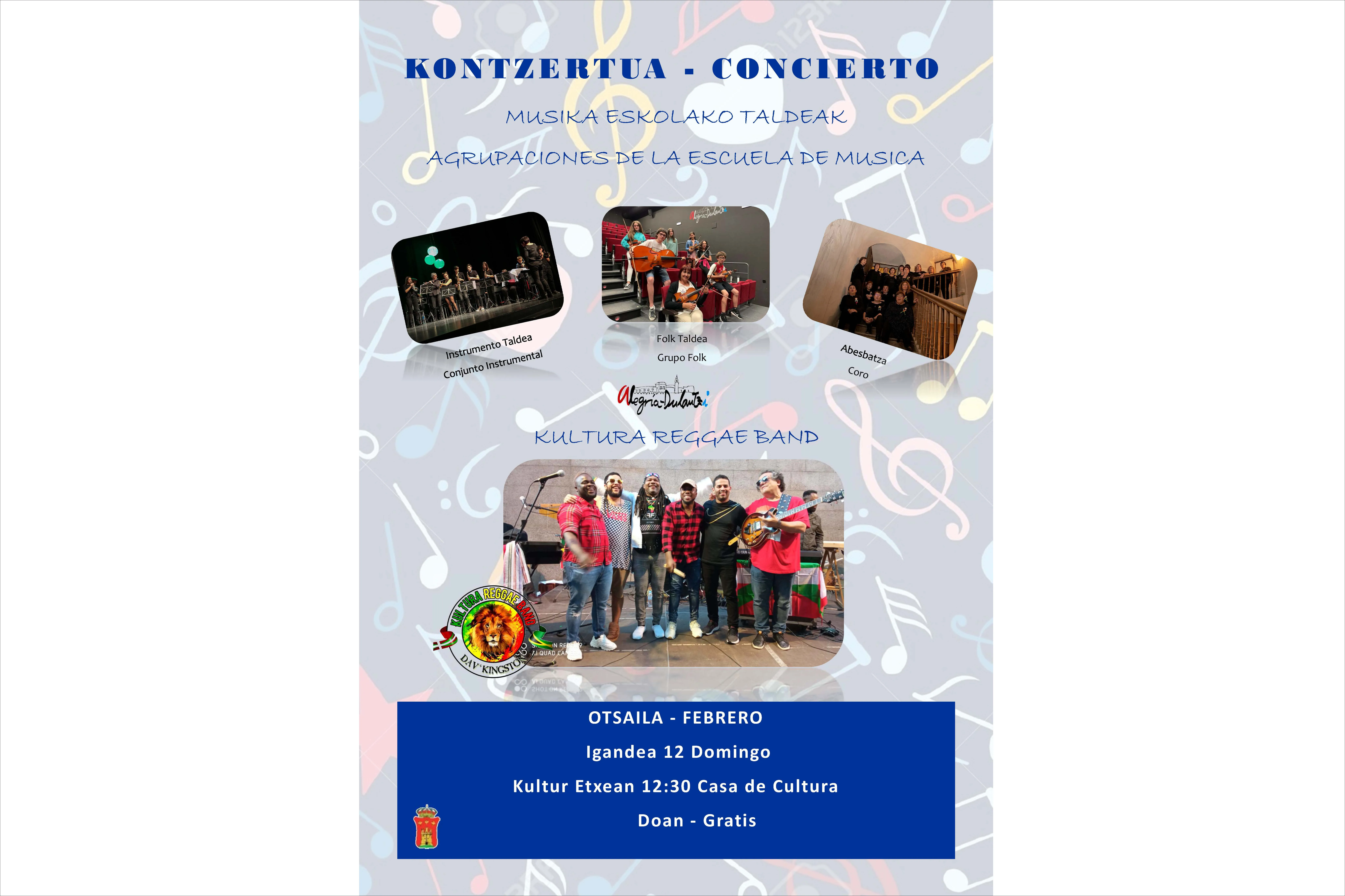 Concierto: Agrupaciones de la Escuela de Música