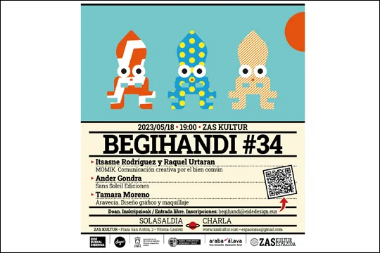 Begihandi #34: Conferencias sobre Diseño y Creatividad en Vitoria-Gasteiz
