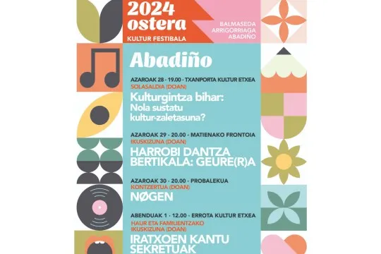 Festival cultural OSTERA 2024 (Abadiño)