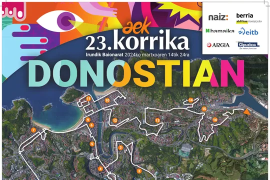 Korrika 2024 en Donostia: Sigue en directo el recorrido