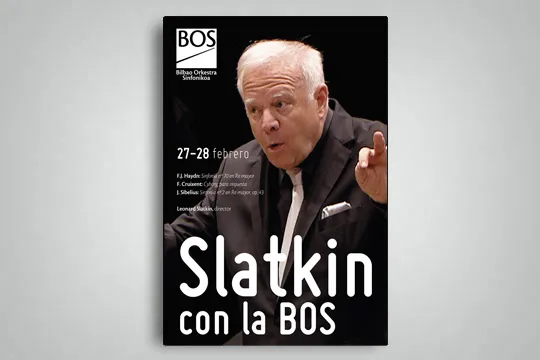 Orquesta Sinfónica de Bilbao Temporada 2019-2020: "Slatkin con BOS"