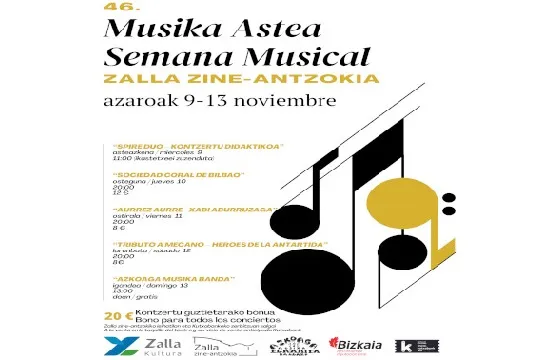 Semana Musical de Zalla 2022: Xabi Aburruzaga