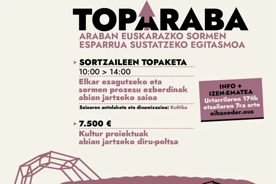 TopAraba 2022: Arabako sortzaileen topaketa