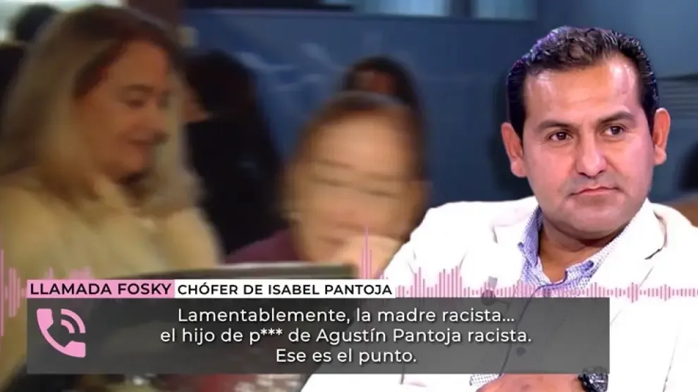 Fosky, exchófer de Isabel Pantoja, defiende a la cantante: "Ella quería a Isa, pero doña Ana y Agustín son racistas"