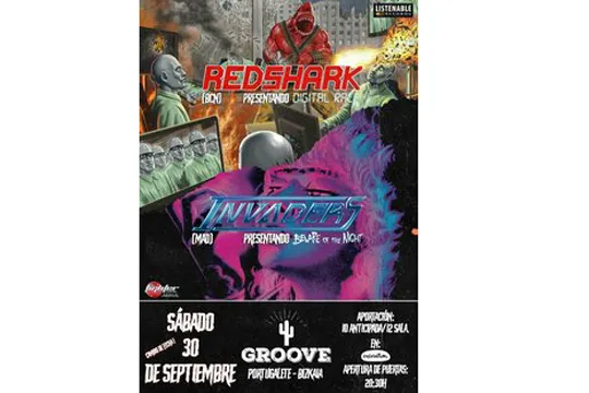 Redshark + Invaders