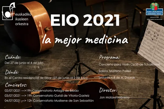 Euskadiko Ikasleen Orkestra (EIO): "La mejor medicina"