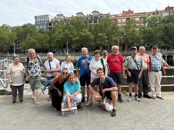 EL GRUPO DISKULTURA ENVEJECIMIENTO VISITA BILBAO