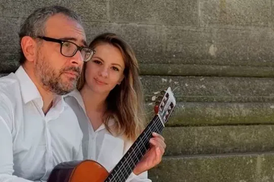 Festival Internacional de Guitarra de Hondarribia 2023: Emiliano Leonardi (guitarra) y Ielyzaveta Pluzhko (piano)