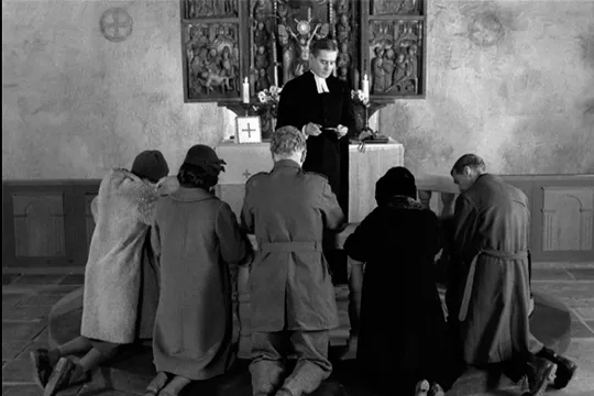 "Nattvardsgästerna" ("Los comulgantes"), Ingmar Bergman