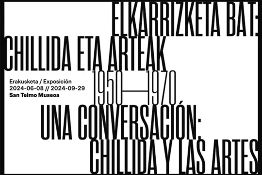 "Una conversación. Eduardo Chillida y las artes de su tiempo (1950-1970)"