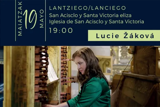 Festival de Órgano de Álava 2023: Lucie Záková