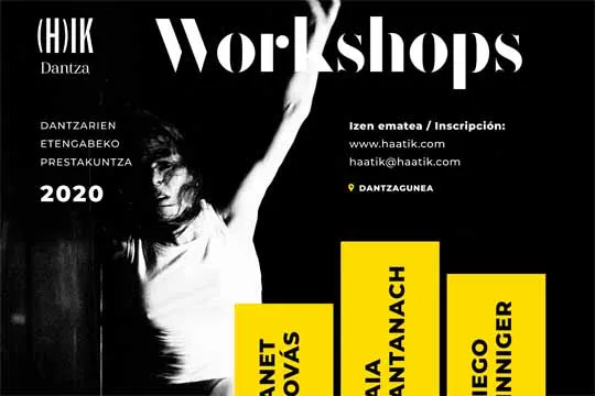 (H)IK DANTZA LANDU 2020: Workshops