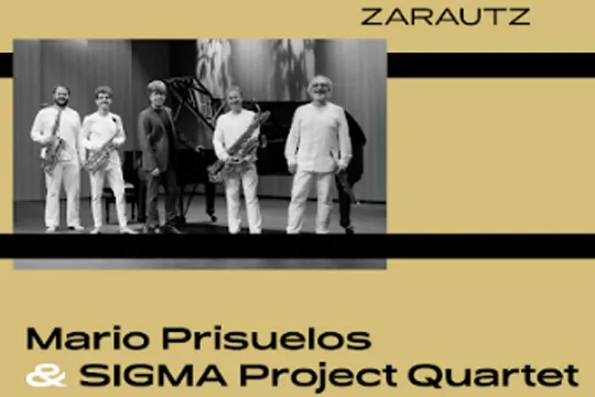 Zarauzko Udako Musikaldia 2024: "Inblue", Mario Prisuelos & Sigma Project Quartet