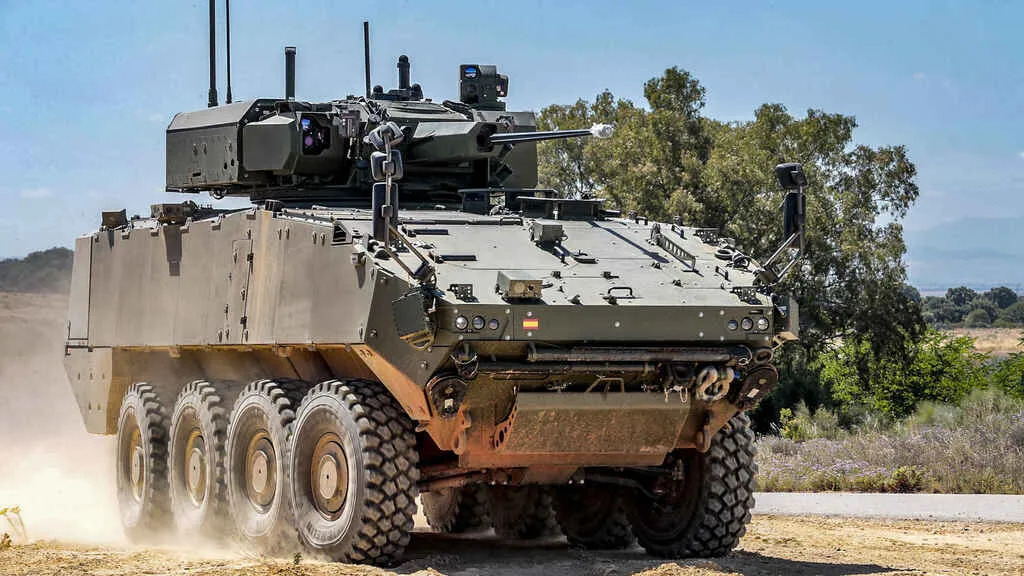 Dragón, el próximo blindado de España: misiles Spike, cañón de 30 mm y 100 km/h