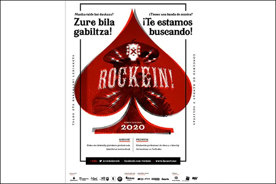 Rockein! 2020 - Euskadi eta Nafarroako musika talde eta bakarlariei zuzendutako lehiaketa