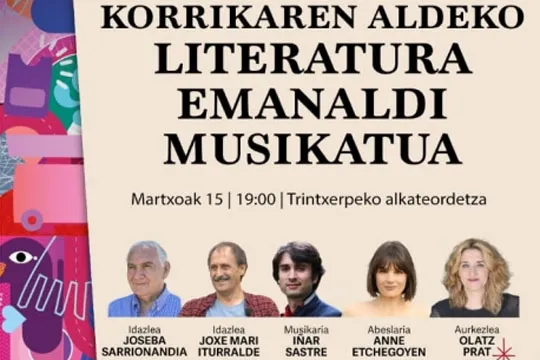 "Korrikaren aldeko Literatura Emanaldi Musikatua"