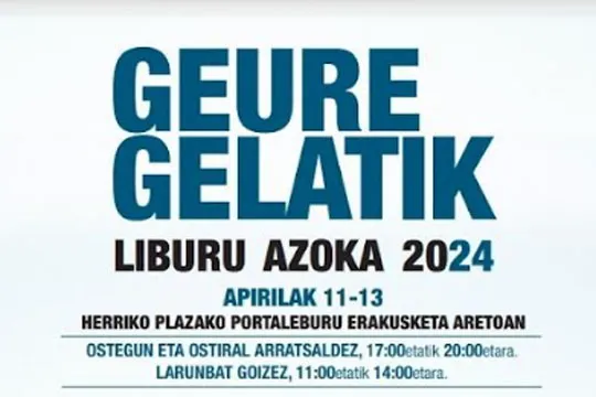 Programa Feria del Libro de Bilbao 2024
