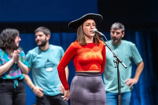 San Fermin 2024: Bertso jaialdia: Aroa Arrizubieta, Xabat Illarregi, Maialen Lujanbio, Julio Soto