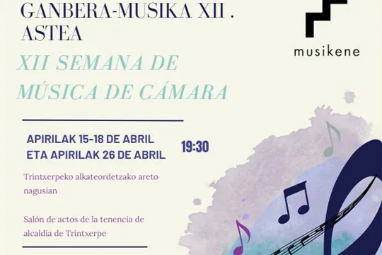 Semana de música de cámara de Pasaia 2024