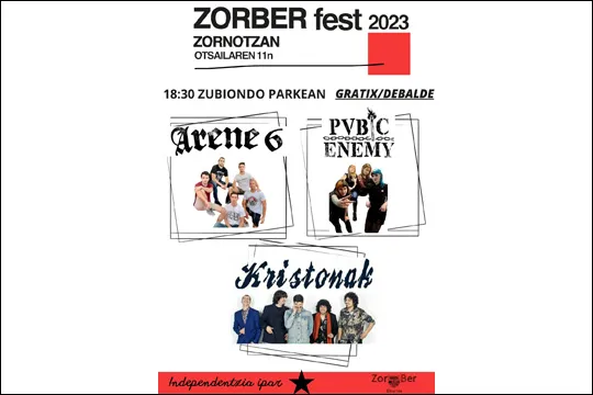ZorBer Fest 2023: Arene 6 + Pubic Enemy + Kristonak