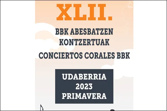 Conciertos Corales BBK 2023 (Bilbao)