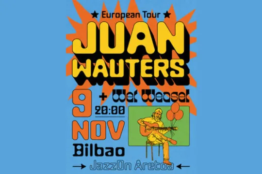 JUAN WAUTERS + WET WEASEL (banda invitada)