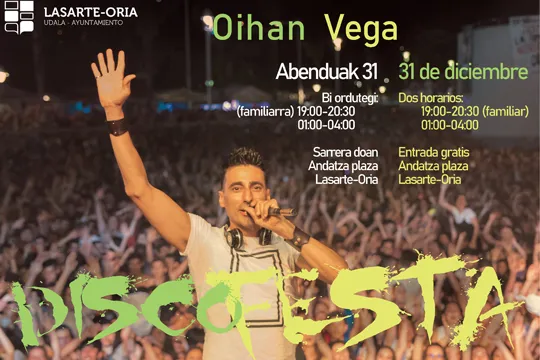 Oihan Vega: Disko-festa