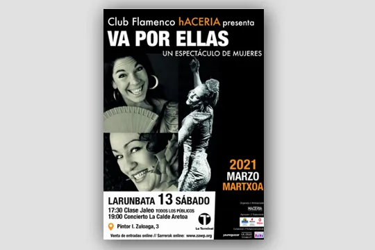 Club Flamenco Hacería: "Va por ellas"
