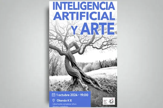 Aitor Alvarezen hitzaldia: "Inteligencia Artificial y Arte"