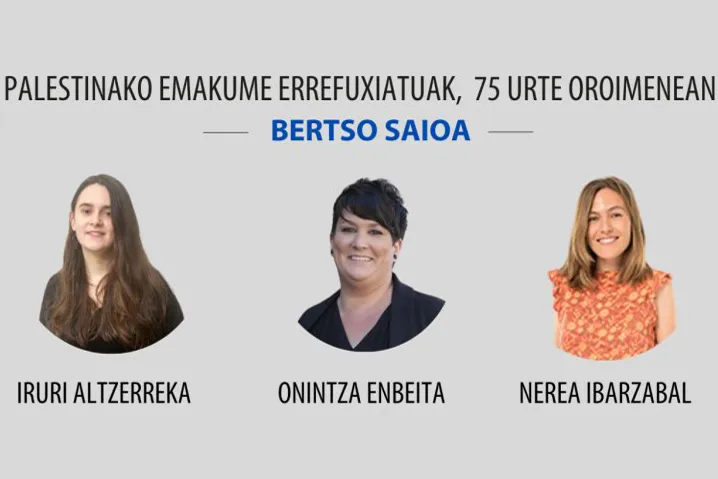 Bertso jaialdia: Iruri Altzerreka + Onintza Enbeita + Nerea Ibarzabal