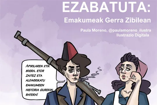 "Ezabatuta: Emakumeak gerra zibilean"