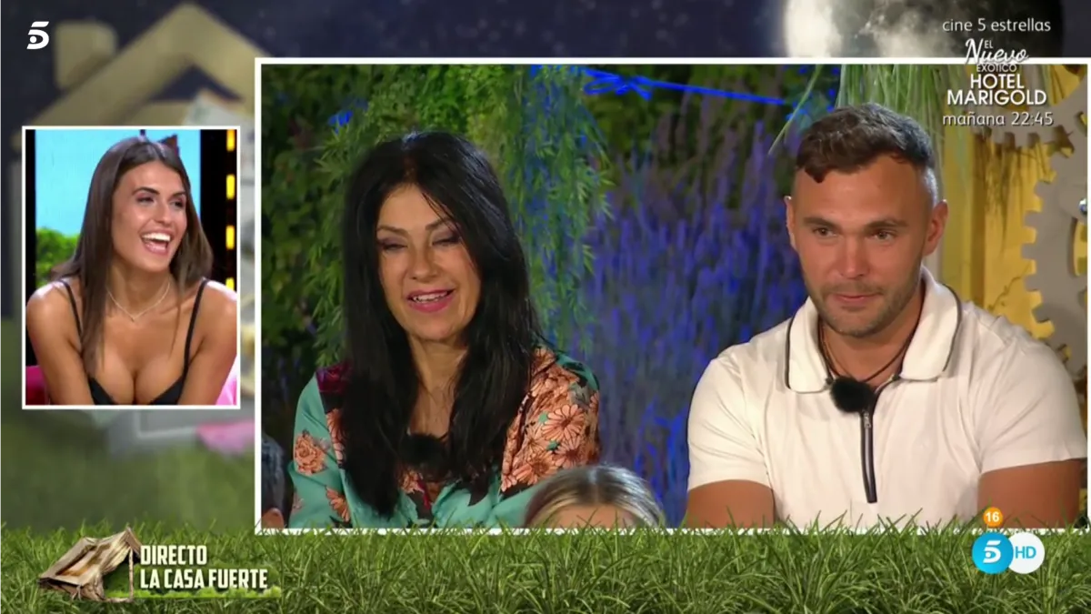 Maite y Cristian felicitan desde 'La casa fuerte' a Sofía Suescun y Galdeano le tiende una mano a Kiko Jiménez