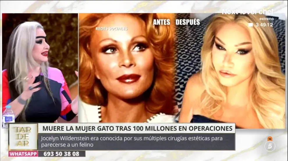 
         Alaska, sobre la 'Mujer gato' tras su muerte: "Soy fan de las personas extremas" 
    