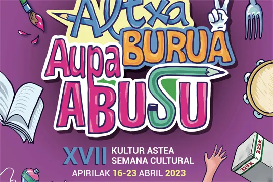 Programa de la Semana cultural de Abusu 2023