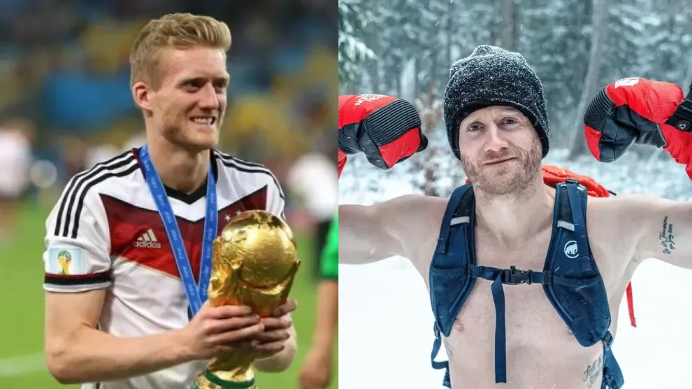De ganar la Premier a escalar bajo cero sin camiseta: el drástico cambio de vida de Schürrle