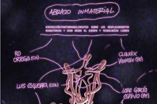"Abrazo inmaterial"