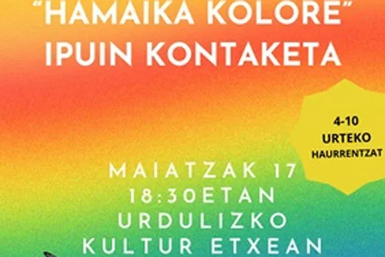 Ipuin kontaketa: "Hamaika kolore"